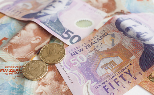 ニュージーランドドルのサンプル
